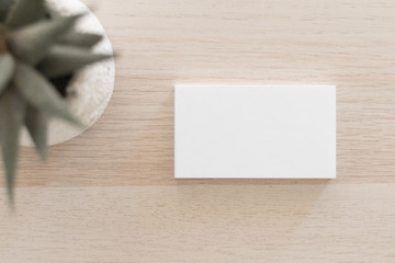 Minimalist Business Card Mockups
