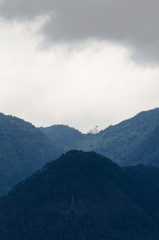 Obraz premium view of mountains