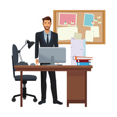 businessman at office