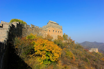 Fototapeta premium Jinshanling Great Wall scenery, China