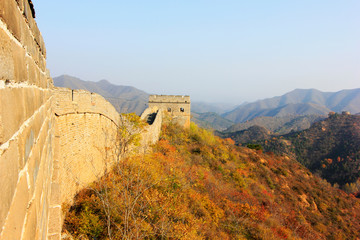 Jinshanling Great Wall scenery, China