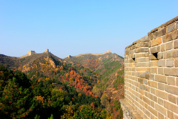 Jinshanling Great Wall scenery, China