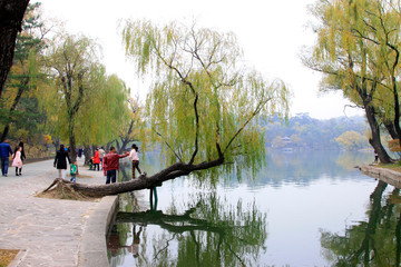 Natural scenery in chengde mountain resort, China