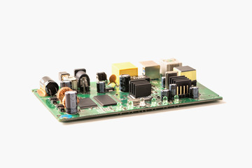 Electronic circuit board.