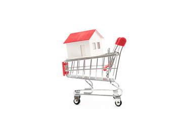 The house is in the shopping cart