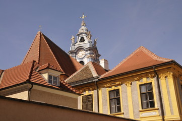 Catholic church in Durnstein