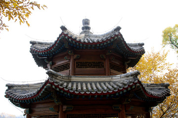 Chinese traditional style landscape architecture