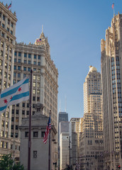 Buildings in downtown Chicago