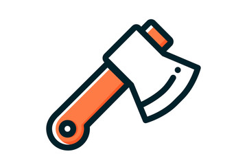 hatchet for firewood, for travel and adventure and camping trips