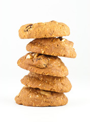 Fototapeta na wymiar oatmeal cookies