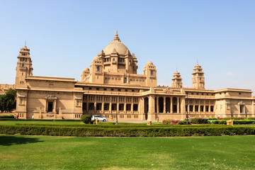 Obraz premium Heritage Palace Hotel in Jodhpur - Umaid Bhawan Palace, Jodhpur, Rajasthan