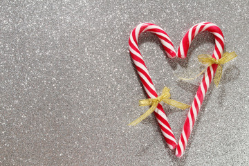 Background with a heart for New Year or Valentines day decoration