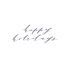 Christmas lettering quote.