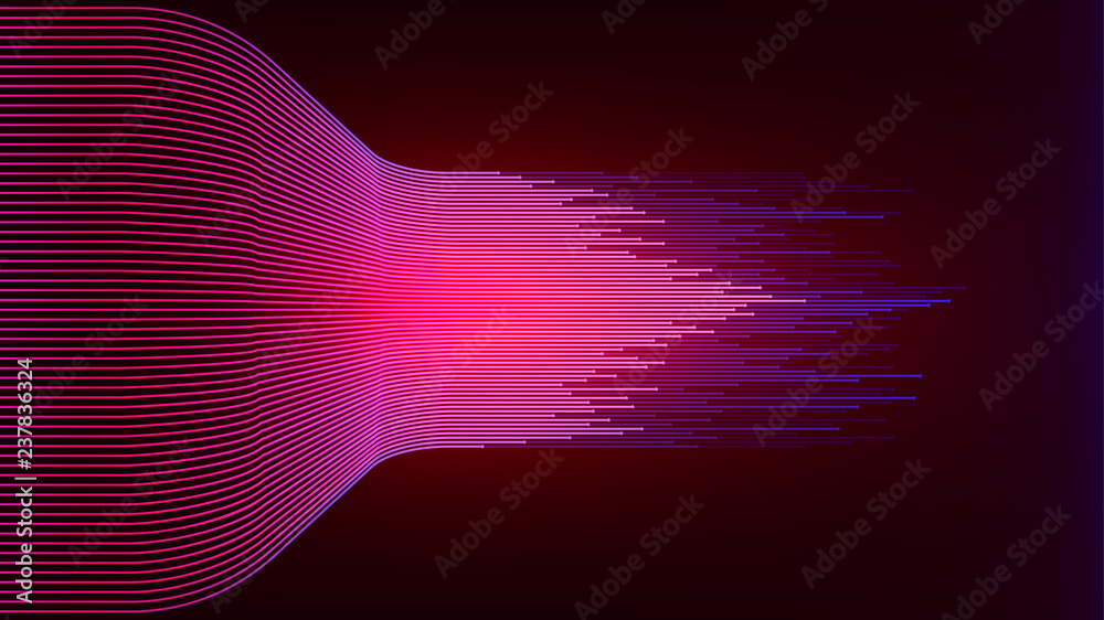 Poster data connection speed line abstract technology background