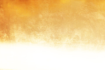 Gold abstract background or texture and gradients shadow, copy space