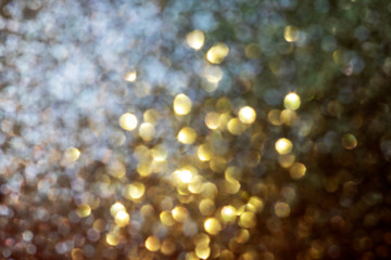 Gold sparkle glitter for Christmas background