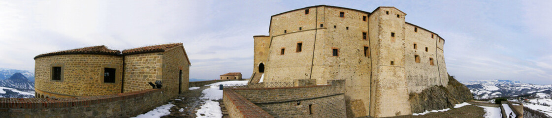 Fortress of San Leo in Italy
