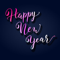 Happy New Year Vector Greeting