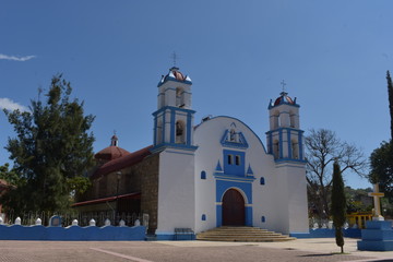 Iglesia de Santa María Atzompa, Oaxaca