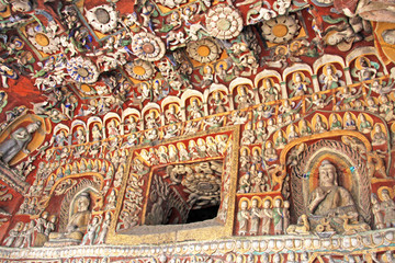 Buddha statues of Yungang Grottoes : The World cultural heritage site, Famous 