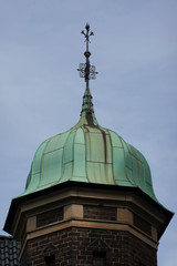 Fototapeta na wymiar Old tower in Copenhagen, Denmark