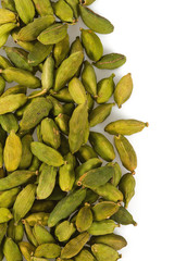 cardamom isolated on white