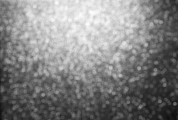 Bokeh on black background use for background