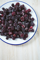 frozen blackberries