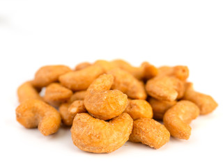cashew nuts heap.