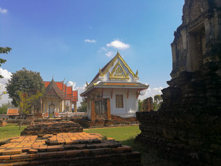 Thai Temple, The famous temple Wat Chulamanee from Phitsanulok, Thailand