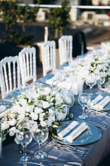 Wedding table decoration