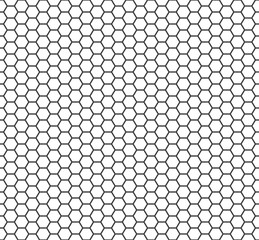 Seamless geometric pattern of hexagonal cell texture