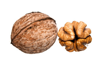 nut isolated on white background