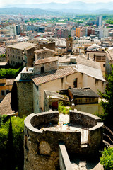 Fototapeta na wymiar Stone Buildings - Girona - Spain
