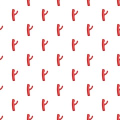 Blood vessel pattern. Cartoon illustration of blood vessel vector pattern for web