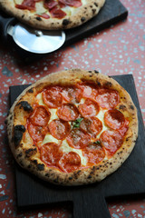 Pepperoni pizza