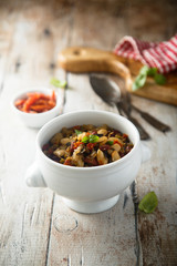 Homemade bean soup