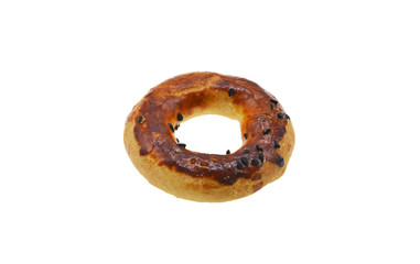  bagel isolated on white