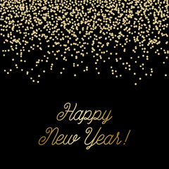 New Year Greeting Card Template Design