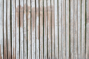 Old bamboo bed, Vertical pattern background.