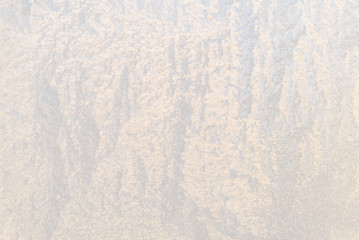 background ice, frozen window covered with frost, abstract silver texture, winter, cold