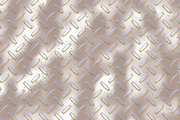 Metal checkered plate