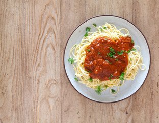 Spaghetti with Meat Sauce