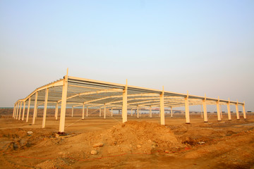 steel structure landscape