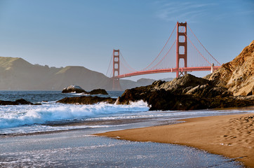 Golden Gate Bridge, San Francisco, Californië