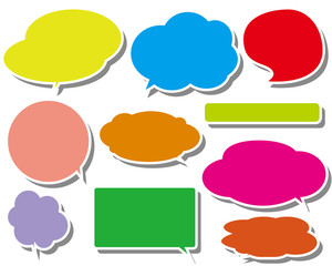 ふきだし　セット