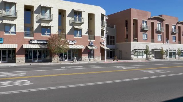 4K Footage of the Nob Hill area of Albuquerque New Mexico