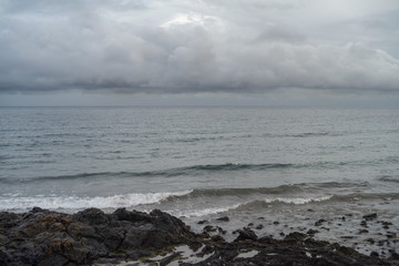 Coastline, Lanzarote, Spain