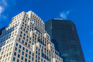 Fototapeta premium New york skyscrapers in Manhattan