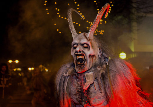 Schauriges Krampustreiben